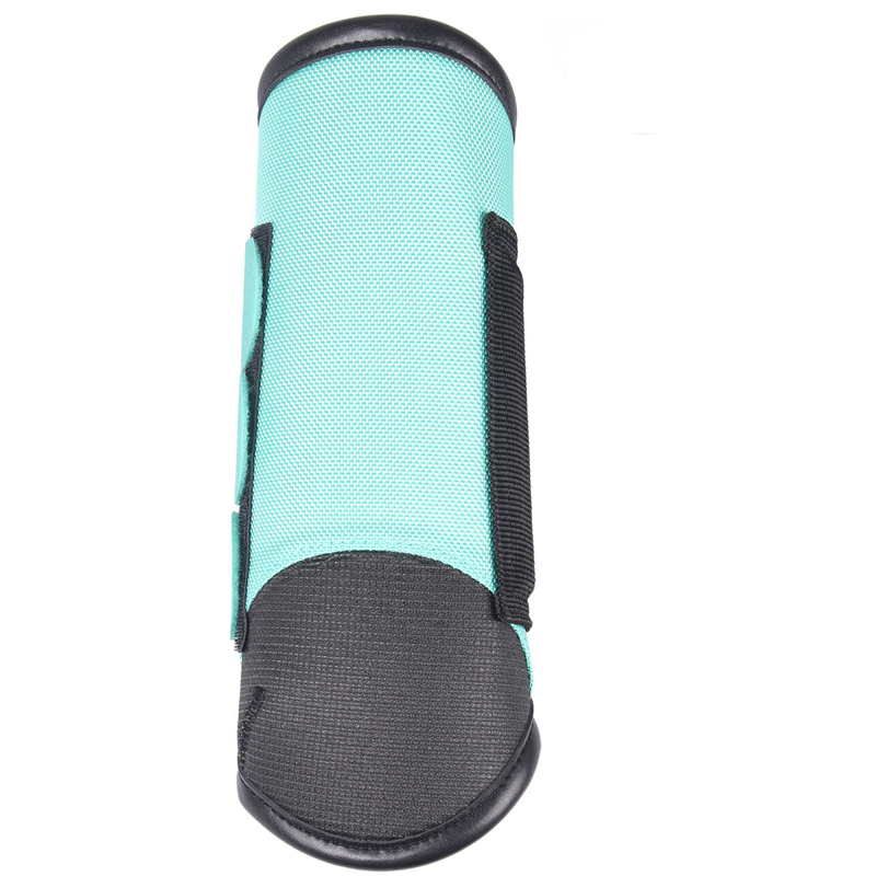 QHP Eventing boots hind leg technical - Mint Green-1